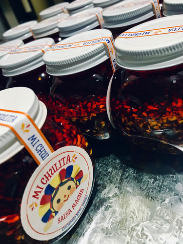 Mi Chulita Salsa Macha Artesanal Con Arándanos