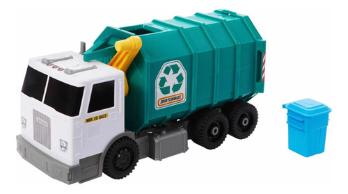 Juguete Camion De Reciclaje Matchbox Original Ecologico