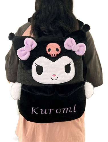 Mochila De Pelúcia Sanrio Cartoon Lovely Cinnamoroll Kuromi