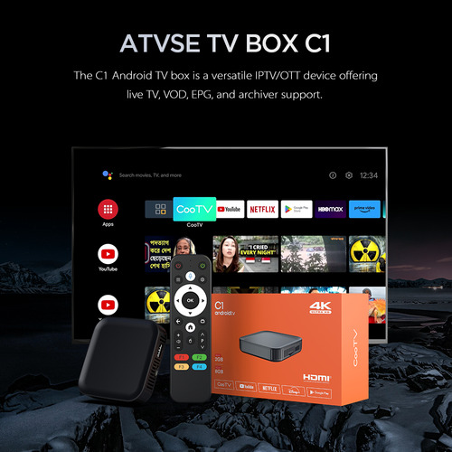 Caja De Tv Con Transmisión Por Internet C1 Allwinner H313 2/