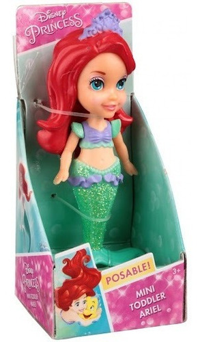 Muñeca Mini Toddler Disney Princesas  - Ariel Sirena 
