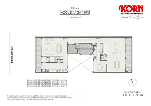 Imagen 27 de 30 de Recoleta - Duplex En Venta De 3 Ambientes Con Terraza Y Cochera A Estrenar