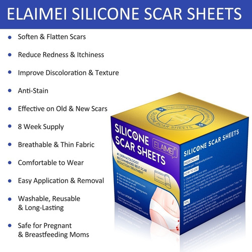 Kit Parche Silicón Rollo Reutilizable Y Gel Para Cicatrices