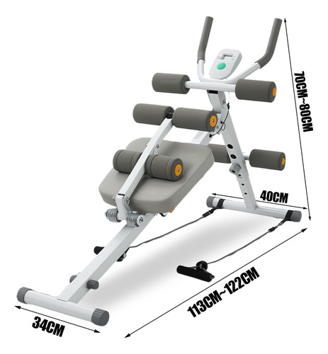 Aparatos Ejercicio 6 En 1 Maquina Para Abdominales Ajustable