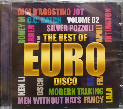   The Best Of Euro Disco  Vol 2 Cd Original Lacrado