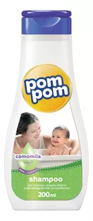 Shampoo Pom Pom de camomila en frasco de 200mL