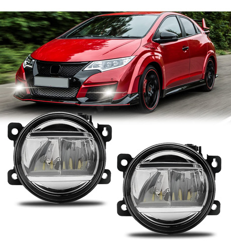 Shocklight Luz Antiniebla Led Apta Para Honda