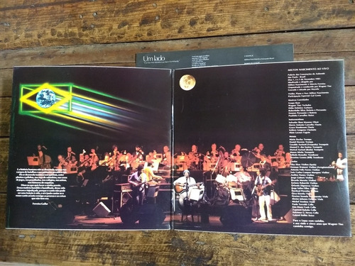 Milton Nascimento Ao Vivo Vinilo Lp Brasil 1983 Gatefold