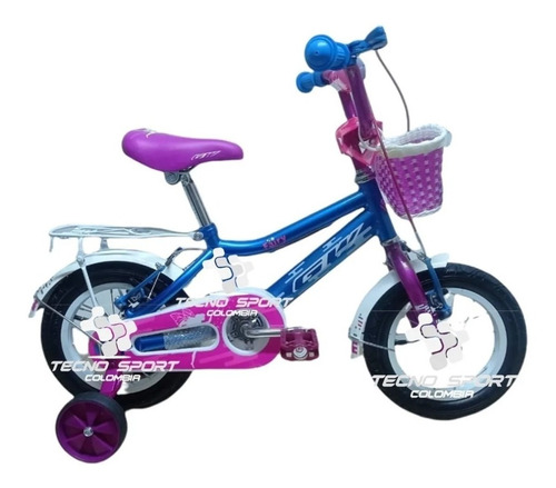 Bicicleta Niña Gw Rin 12 Fairy Con Accesorios Obsequio