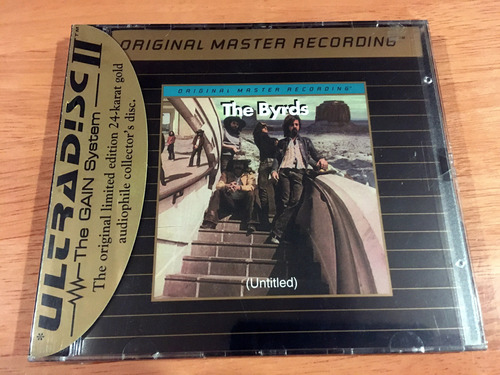 The Byrds Untitled Mfsl 24 Kt Gold Cd Sellado Usa 1998