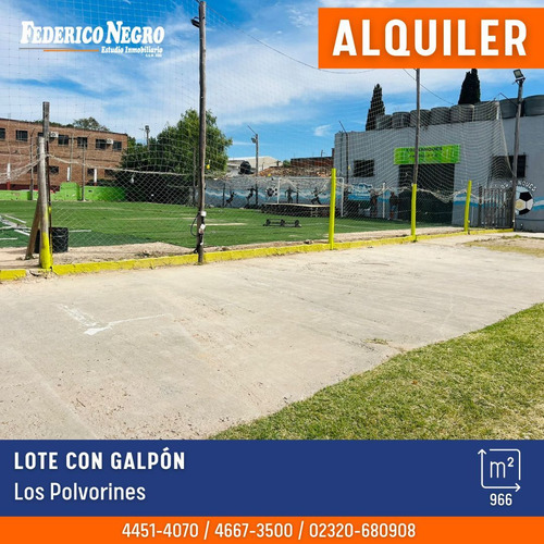 Terreno En Alquiler En Los Polvorines