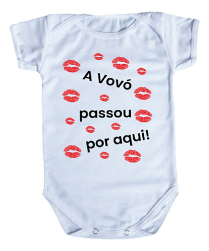 Kit Body Bebe Menina 4 Peças Manga Curta 100% Algodão
