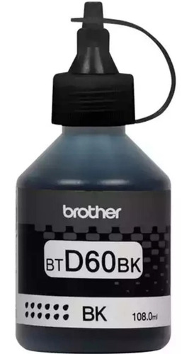 Imagen 1 de 2 de Botella Detinta Brother Original Btd60bk T310 T510 T710 T910