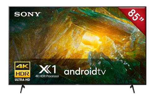 Imagen 1 de 6 de Televisor Sony 85 4k-uhd Android Smart Tv 85x807h