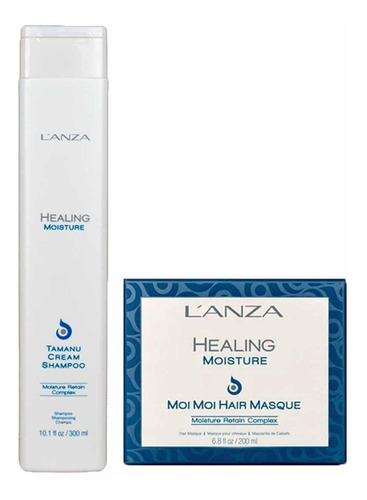 Kit Lanza Healing Moisture Sh300ml E Máscara. Moi Moi  200gr