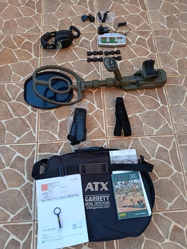 Detector De Metal Garrett Atx Submersível 3m Ajustável (usad