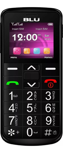 Blu Joy 3g Dual Sim 128 Mb Negro 64 Mb Ram Boton Emergencia