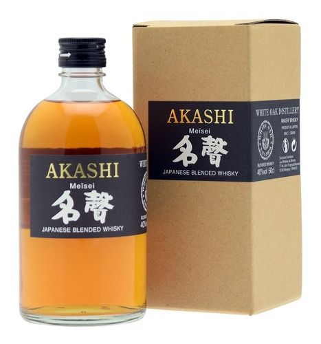 Exclusivo Whisky Akashi Meisei Japones Blended Importado