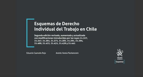 Esquemas De Derecho Individual Del Trabajo En Chile 2°e.2022