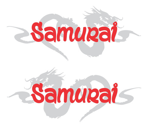 Adesivo Lateral Porta Suzuki Samurai Smrai04