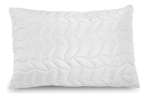 Set 2 Fundas Protectoras De Almohada Acolchadas Colidream Color Blanco Pinsonic