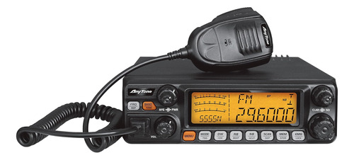 Anytone At-5555n Ii Radio De 10 Metros Para Camión, Con Func