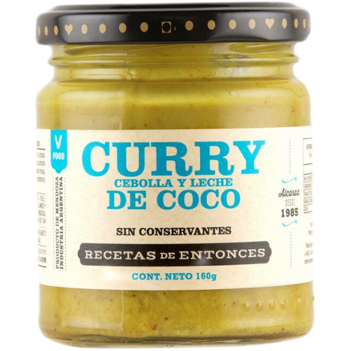  Curry De Cebollas Y Leche De Coco Recetas De Entonces 160g
