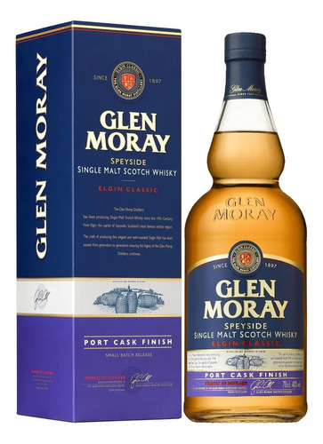 Glen Moray Port Cask Finish whisky Single Malt 700ml