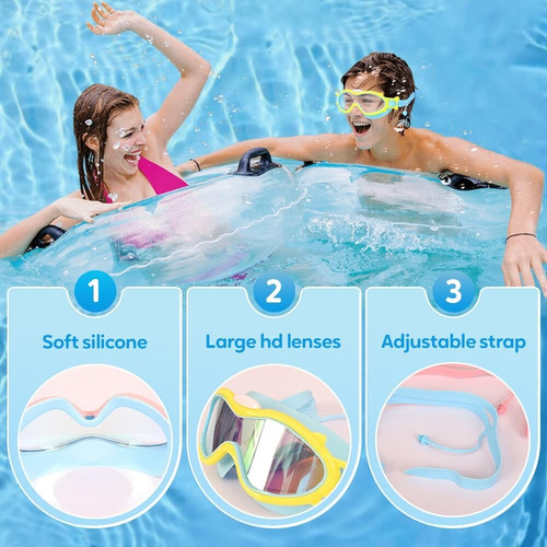 Gafas De Natación Continuoeny, Goggles Natacion Niños,