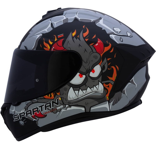 Imagen 2 de 7 de Casco Spartan Draken Baker