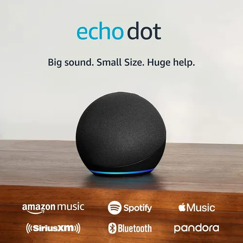 Amazon Alexa Echo Dot 5th Gen Parlante Alexa Negro Sin Reloj | MercadoLibre