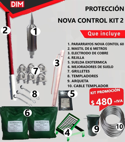 Imagen 7 de 10 de Venta E Instalación De Pararrayos Ionizantes Con Garantía.