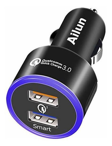 Ailun Car Charger Qualcomm Quick Charge 3.0 Adapter Fast Dua