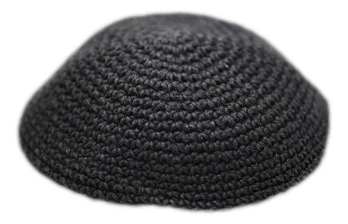Kippah Judia Kippah Kipa Juda Negra Hecha A Mano En Todos...