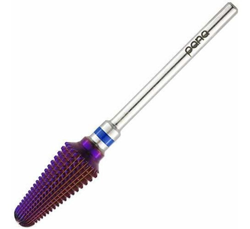 Pana Purple Tornado - Broca De Carburo Para Uñas, Uso Girato