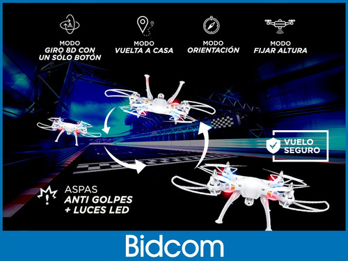 Drone Cuadricóptero Radio Control Remoto Cámara Video Online