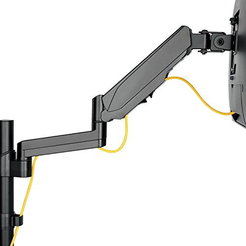 Soporte Para Monitor 32 Pulgadas Brazo Articulado De Acero Negro