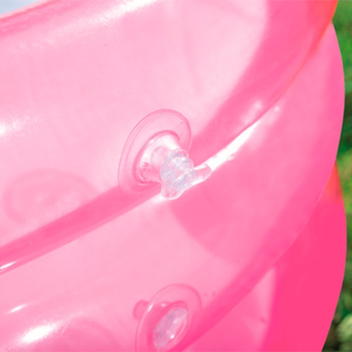 Alberca inflable redonda Bestway 51033 de 70cm x 30cm 43L rosa bolsa