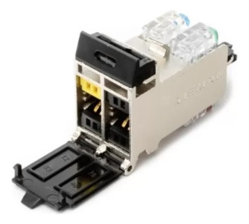 Conector Jack / Coupler Tera Siemon, Hembra Cat.7a