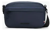 Comprar Bolso Reporter De Hombre Azul Marino Con Logo Tommy Hilfiger