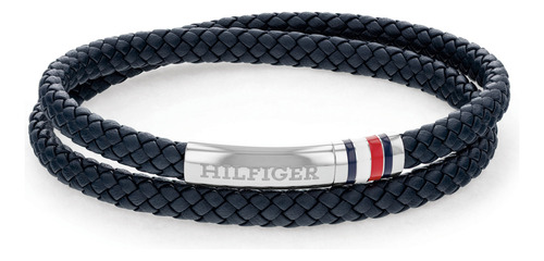 Tommy Hilfiger Pulsera Hombre Piel 2790549 Ajustable