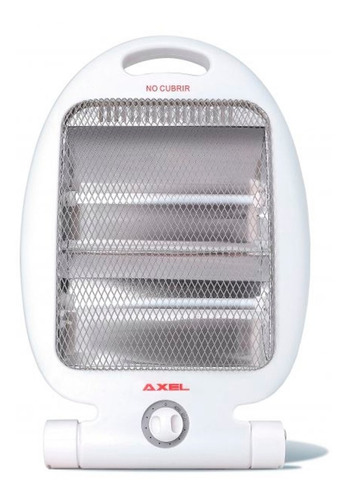 Estufa Halogena Infrarroja Axel Axci1000 1000w 2 Niveles Color Blanco