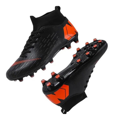 Botas De Fútbol De Tobillo Alto Tf/ag Para Entrenamiento De