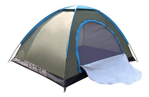 Carpa Iglu 4 Pers 210x210x130cm Camping Easy Set + Bolso Gtp