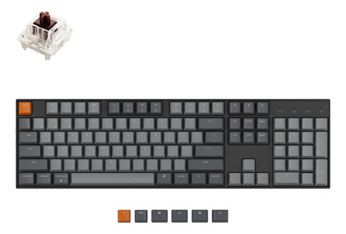 Keycron K10 Diseño De Tamaño Completo Bluetooth Teclado De J