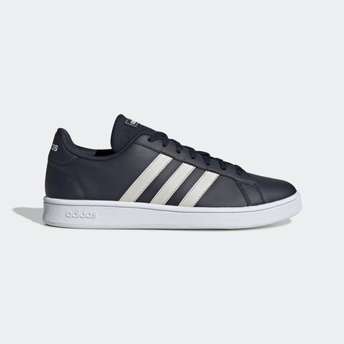 Tenis para hombre adidas Grand Court Base color legend ink/raw white/core black - adulto 6.5 MX