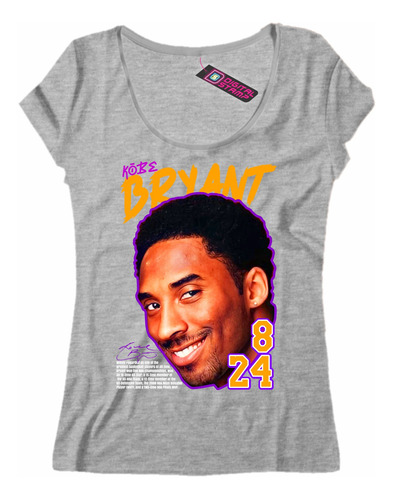 Remera Mujer Kobe Bryant Nba Lakers 8/24 Kb32 Dtg 