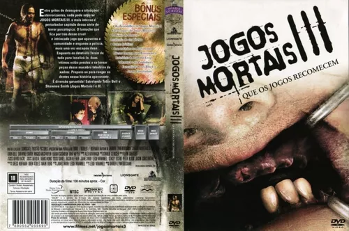 Dvd Jogos Mortais 3 - Que Os Jogos Recomecem - buena vista - Revista HQ -  Magazine Luiza