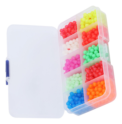 Tapón De Pesca Luminous Block Beads, 1000 Unidades, Frijoles