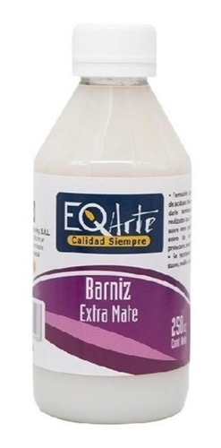  Extra Mate  Barnizz Eq Arte 250c - Para Pintura A La Tiza